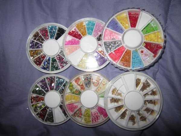 Escarchado para diseño de uñas